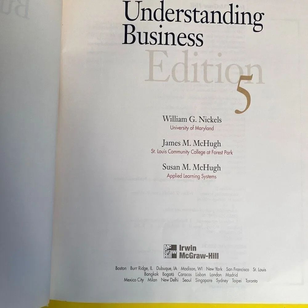 Understanding Business with Student Assessment & Learning Guide Book Bundle - Picture 10 of 10